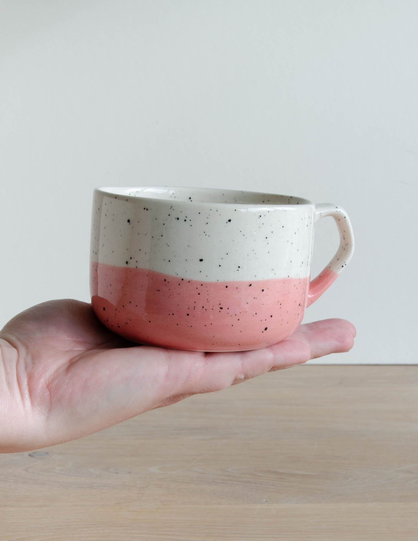 Cappuccino beker blush