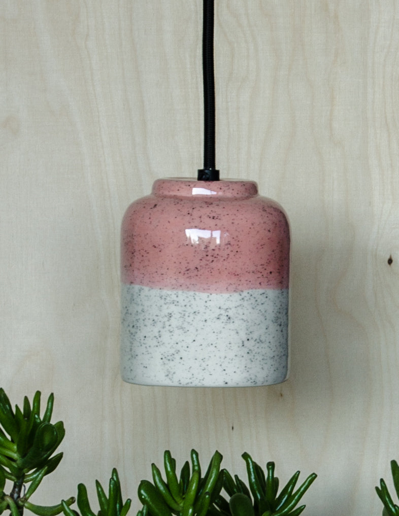 Hanglamp spikkel blush