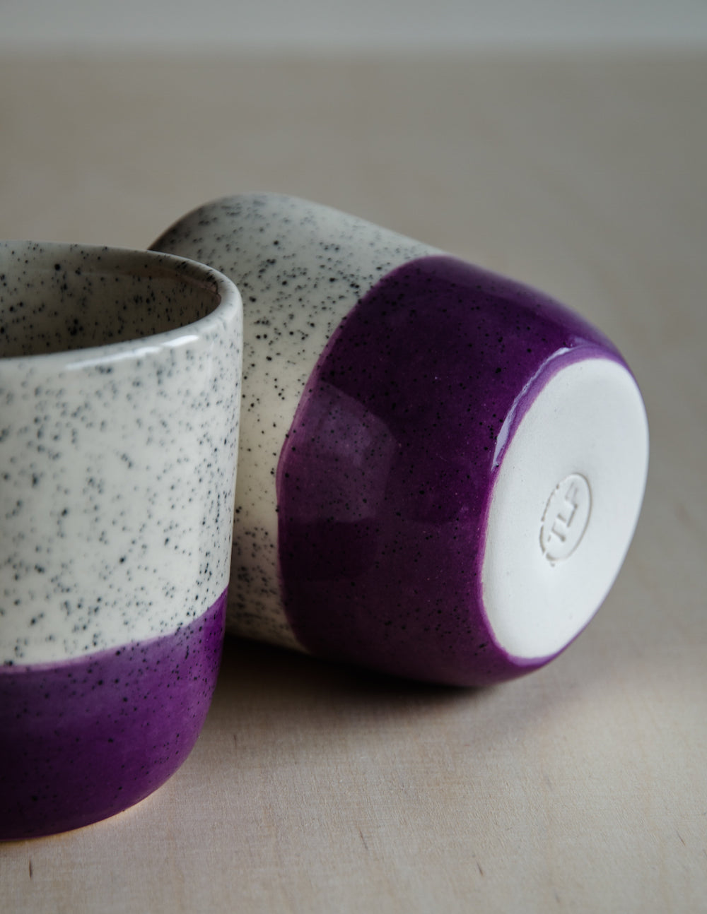 Mok spikkel purple