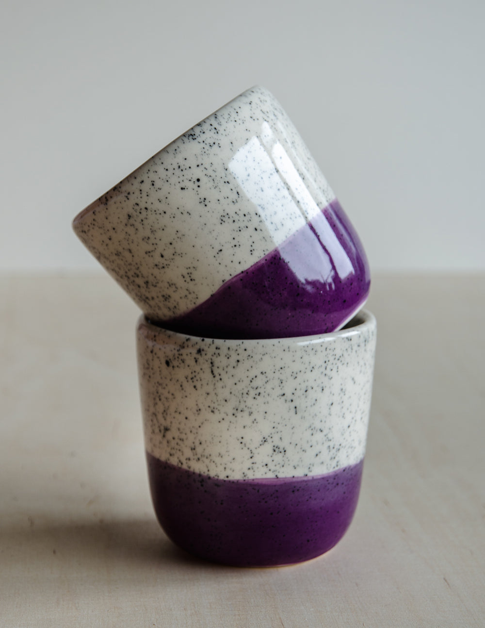 Mok spikkel purple