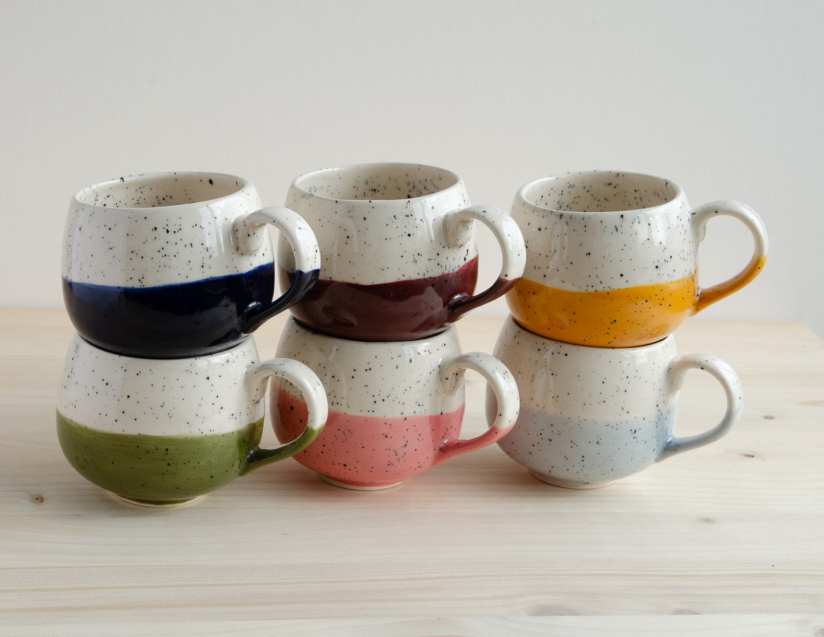 Espresso mokje met oor set/2
