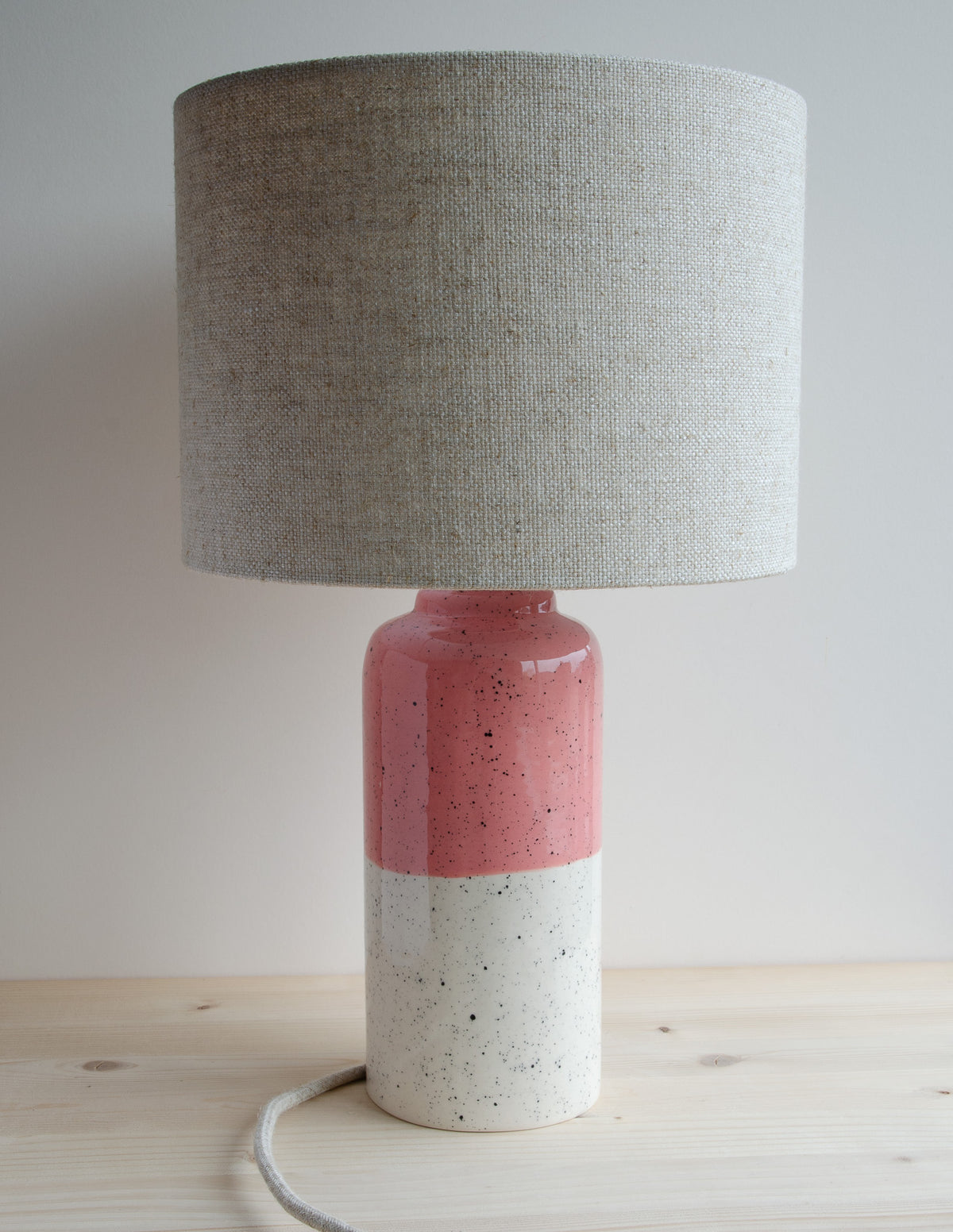 Tafellamp voet blush