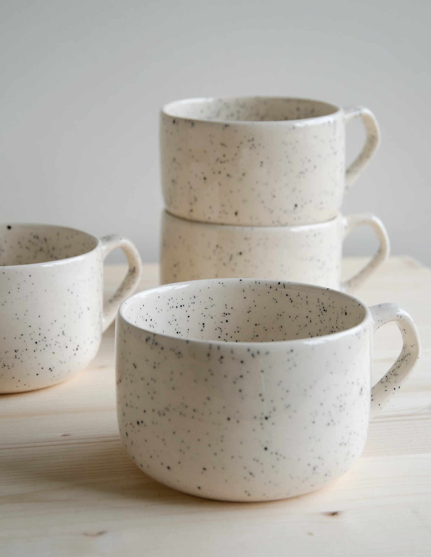 Cappuccino beker spikkels