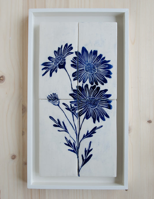 Tegel tableau Margriet