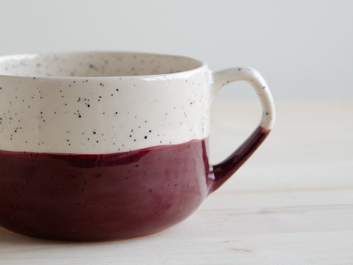 Cappuccino beker berry