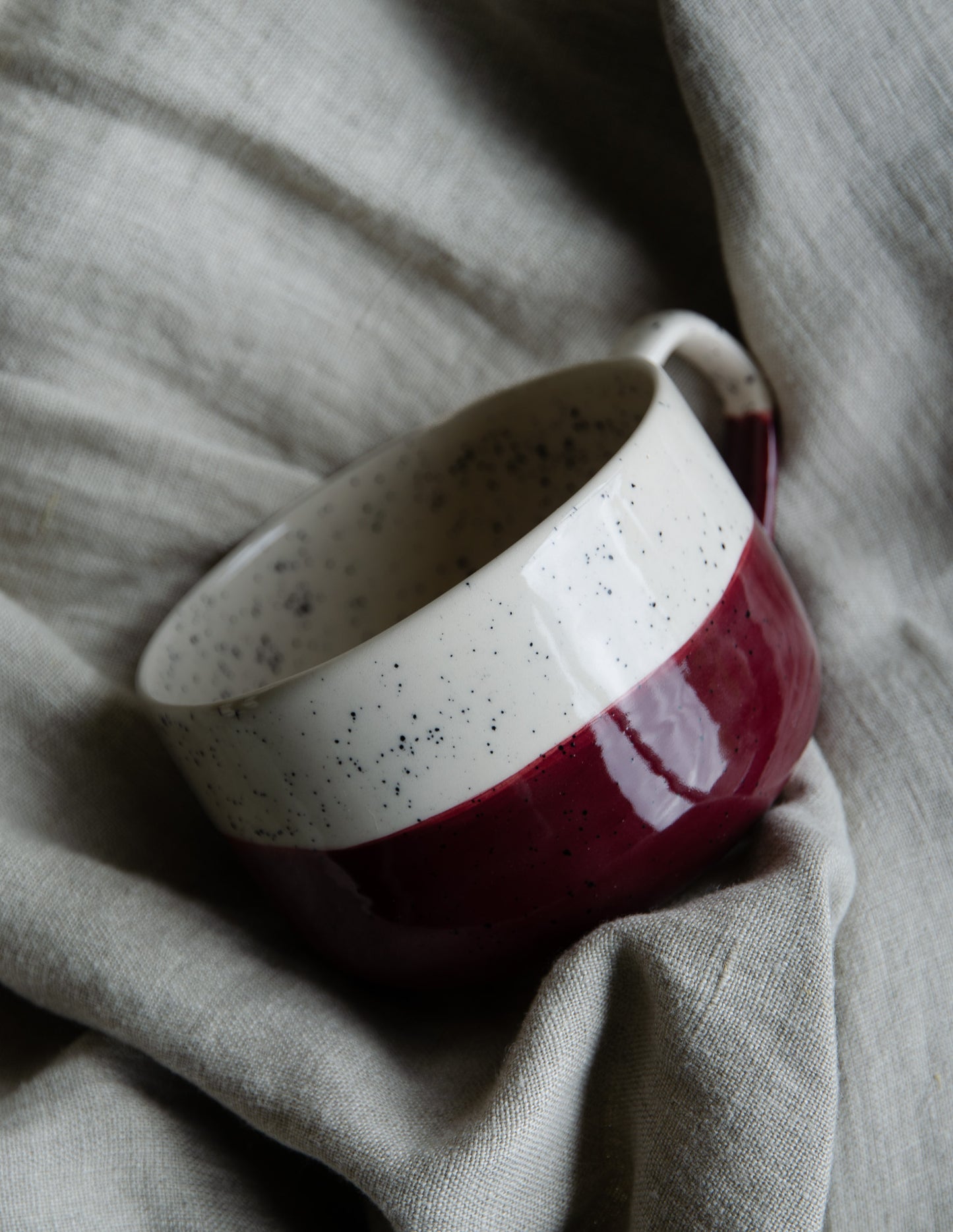 Cappuccino beker berry