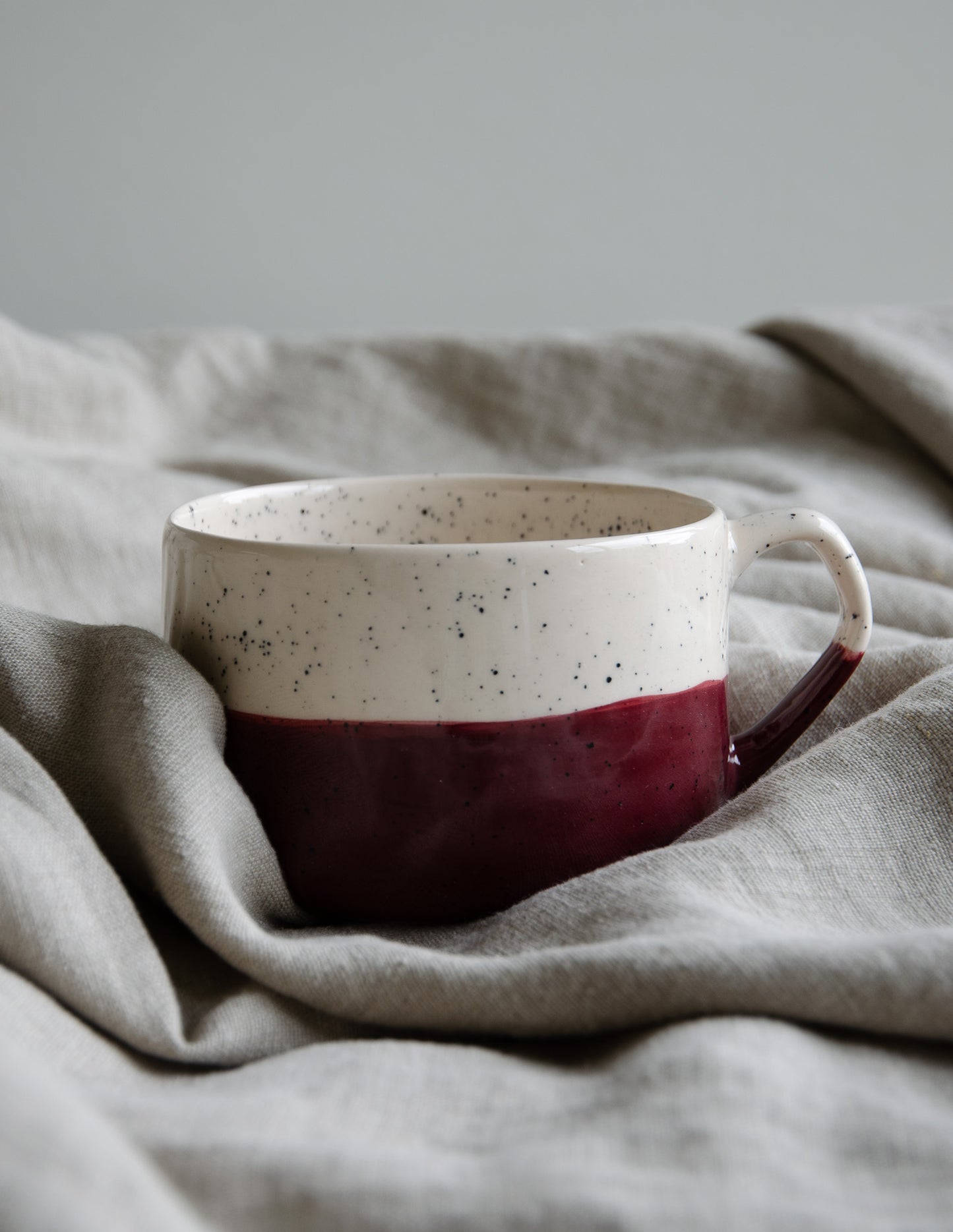 Cappuccino beker berry