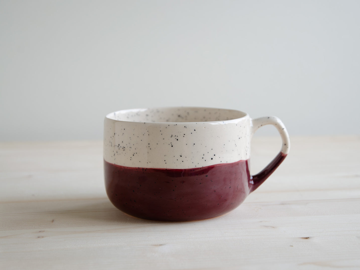 Cappuccino beker berry