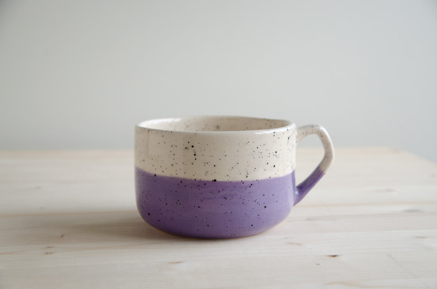 Cappuccino beker lila
